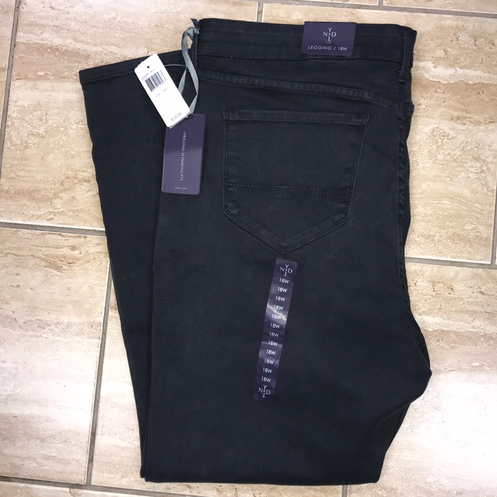 NWT N.Y.D.J. GRAY LEGGINGS